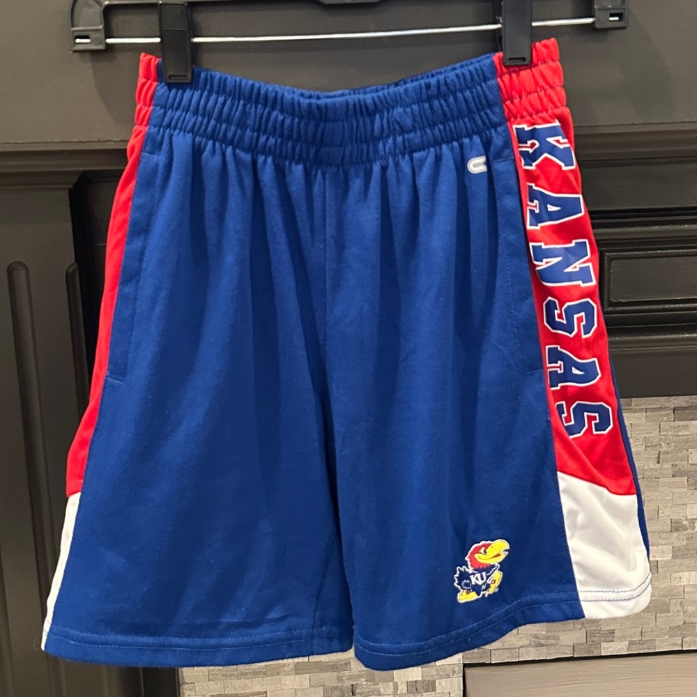 Kansas Jayhawks Colosseum Youth Athletic Shorts